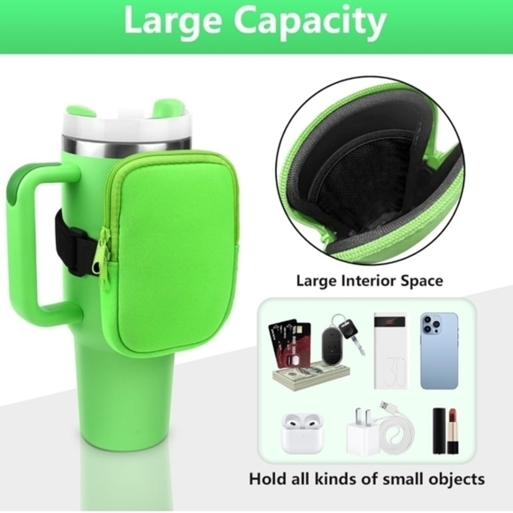 Fitness Cup Storage Bag Portable Handheld Water‎ Cup Side Bags for Water Bottle